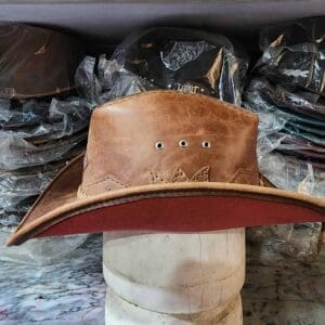 Western Icon Cowboy Crazy Horse Brown