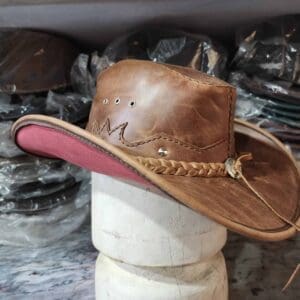 Western Icon Cowboy Crazy Horse Brown