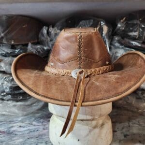 Western Icon Cowboy Crazy Horse Brown