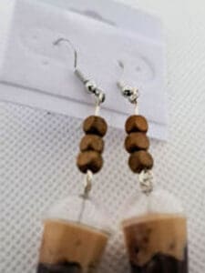 Quirky Coffee Earrings