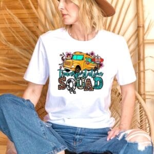 Cute Tee For School Bus Driver