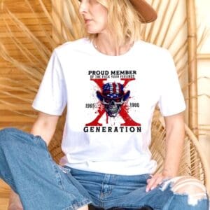 Gen X Proud Member Statement Tee