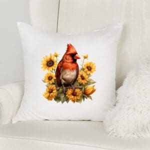 Cardinal Accent Pillow Covers