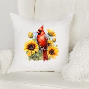 Cardinal Accent Pillow Covers