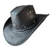 Texas Western Icon Cowboy White Leather Hat