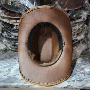 Texas Western Icon Cowboy Rusty Leather Hat